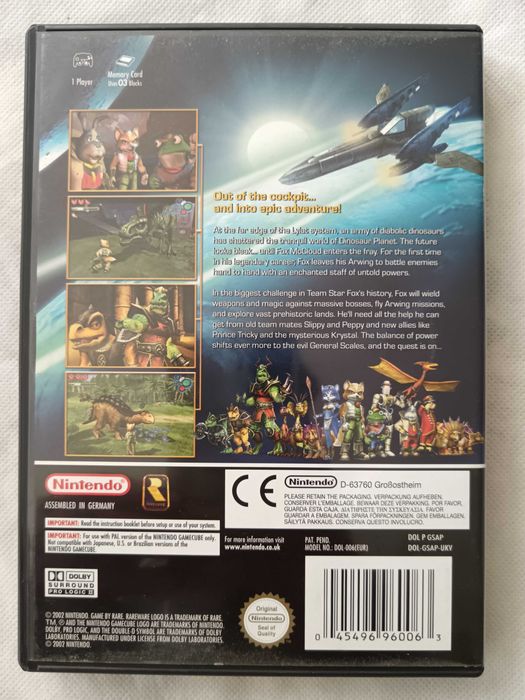 Star Fox Adventures [Nintendo GameCube, 2002] Complete - UK