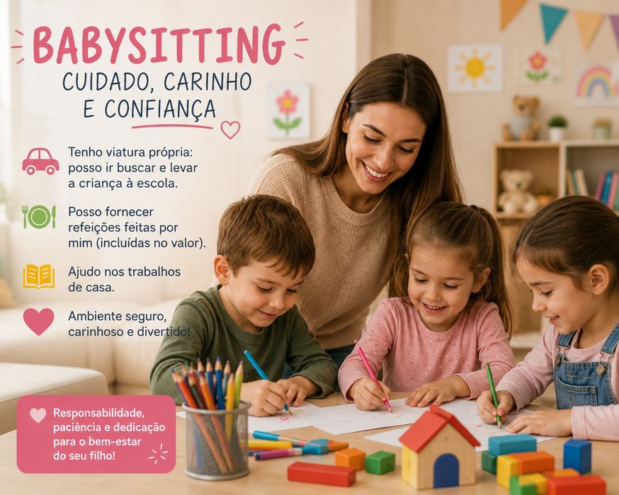 Babysitting- Vila Franca de Xira e arredores