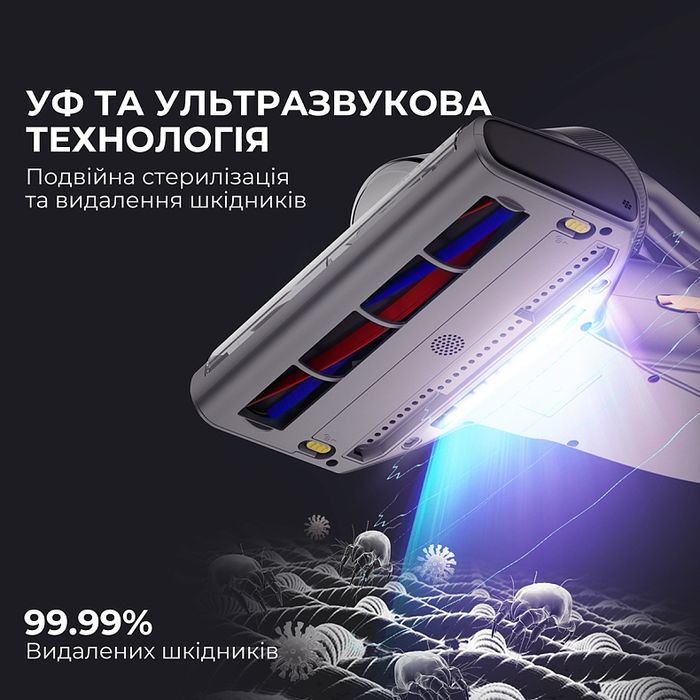 Ручний пилосос JIMMY з УФ-лампою для м'яких меблів (BX7 Pro)