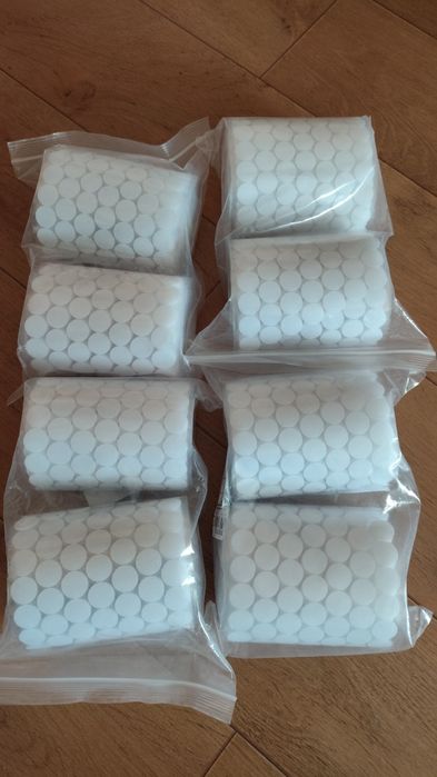 Самоклеючі липучки 15 мм/1000 пар