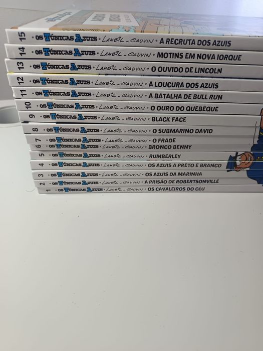 Bds túnicas azuis 15 volumes