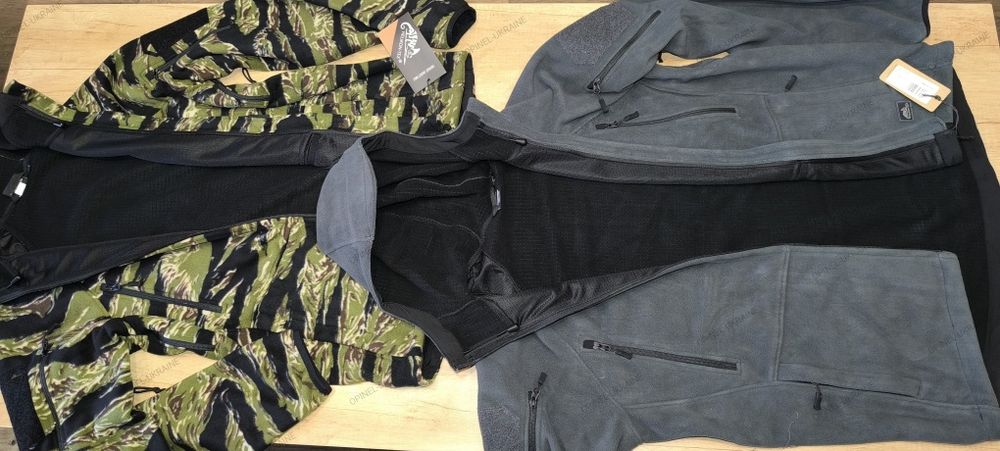 Patriot Mk2 HELIKON-TEX Hybrid Fleece толстовка куртка худі кофта фліс