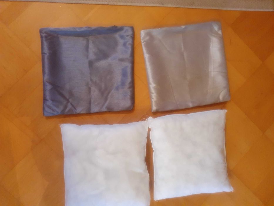2 poduszki 40 x 40 + poszewki dekoracyjne NOWE