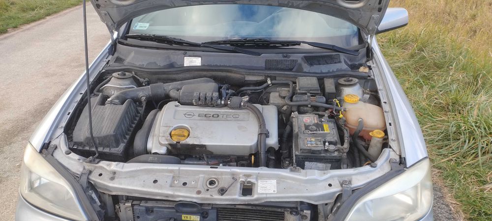 Opel Astra G 2001r. 1.6 benzyna+gaz LPG