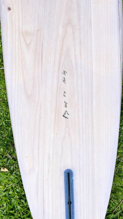 Prancha de surf Mini longboard de madeira