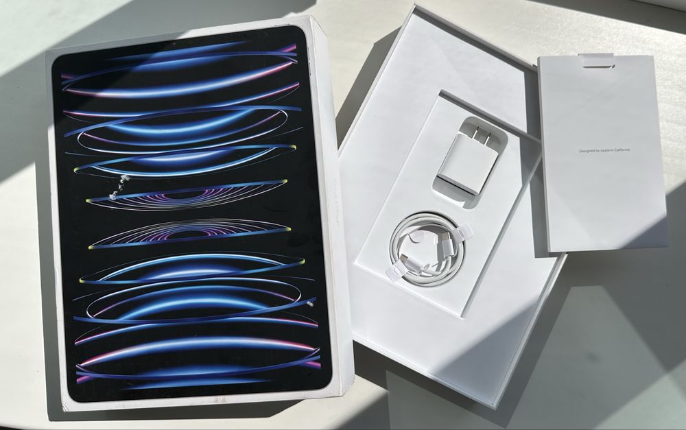 iPad Pro 12.9  2020 256gb LTE Silver ідеал, Айпад Про 2020 12.9ʼ 4gen WIFI+Cellular з комплектом