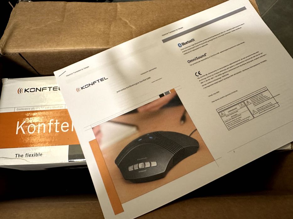 OKAZJA! Nowy Konftel 60W Moduł Konferencyjny Bluetooth