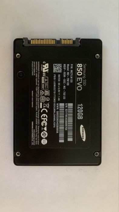 Samsung 850 EVO 120 GB — SSD SATA 2.5″