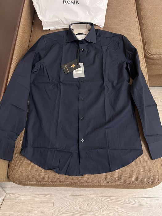 Итальянская рубашка мужская с биркой