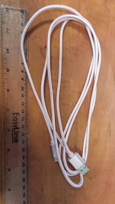 Długi kabel do ładowania typu C