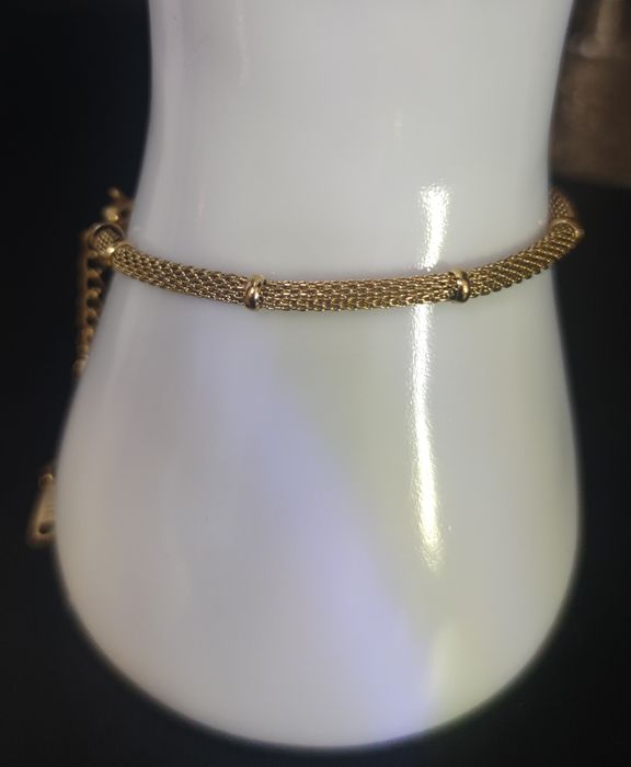 Colar + pulseira + brinde de brincos em aço inoxidável