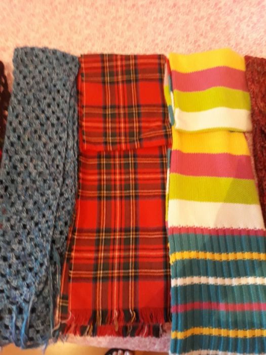 Lote de cachecois lã