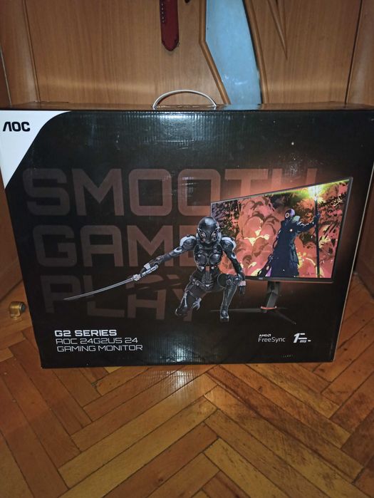 Монитор 23.8" AOC 24G2U5/BK - 75 Гц частота, 8-Bit, FreeSync