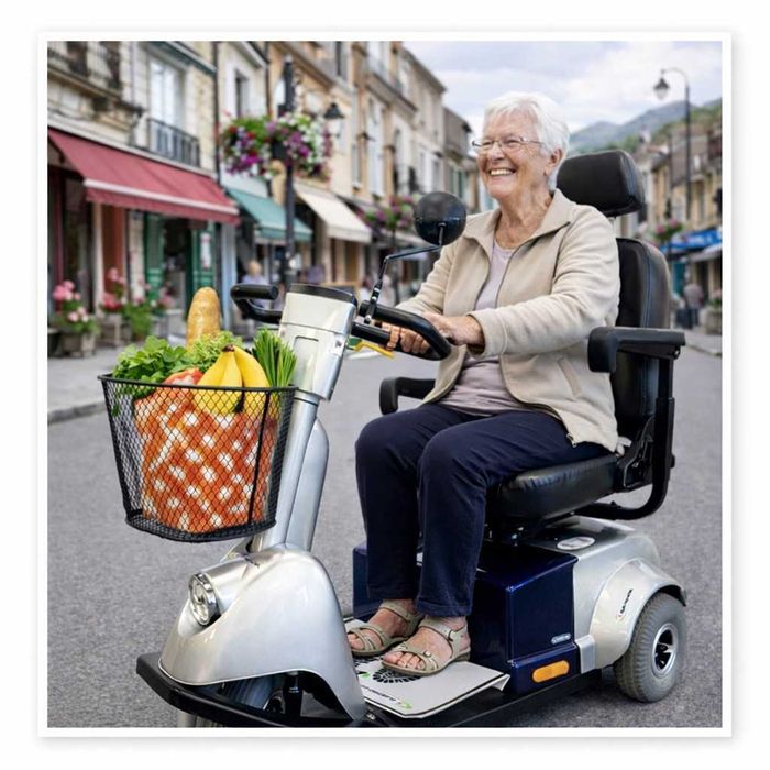 Skuter inwalidzki elektryczny kompaktowy CALYPSO sklep fv GWARANCJA