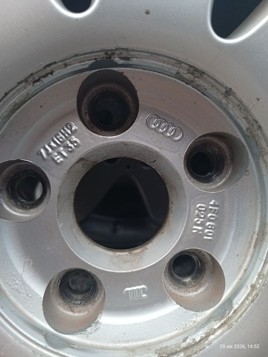 Alufelgi Audi 16cali