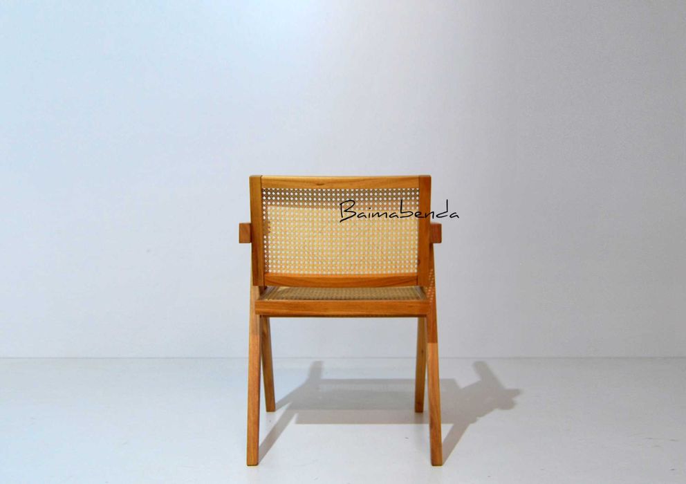 Conjunto 6 cadeiras palhinha estilo nórdico