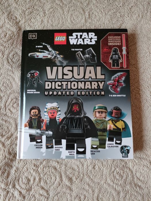 LEGO Star Wars Visual Dictionary z figurką Darth Maul Bydgoszcz