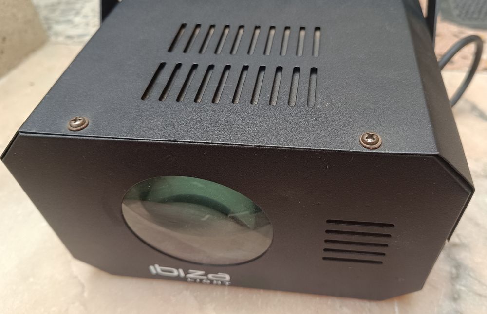 Projector de luz em disco