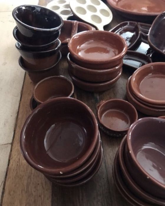 Loiça barro anos 90 vintage antiga