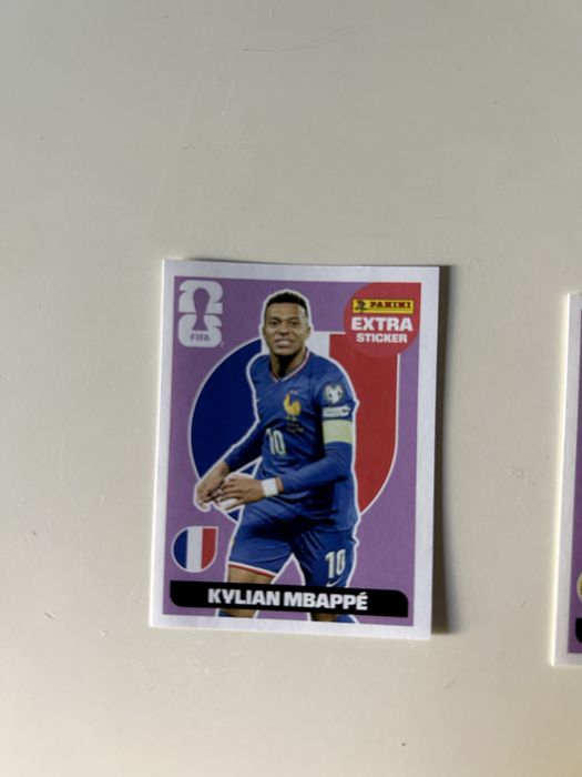 Lamine Yamal e Kylian Mbappe Extra Sticker Cromos Mundial
