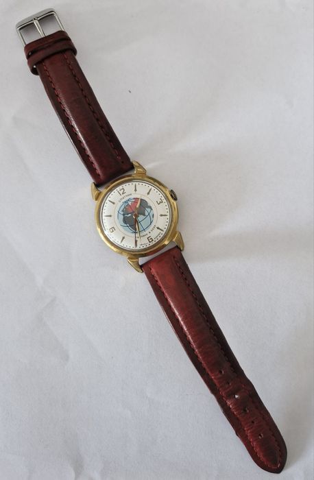 Mechaniczny automatycznie nakręcany zegarek z lat 70 ubiegłego wieku