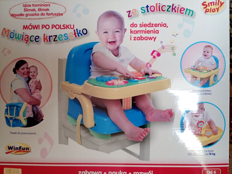 Krzesełko turystyczne z muzyką