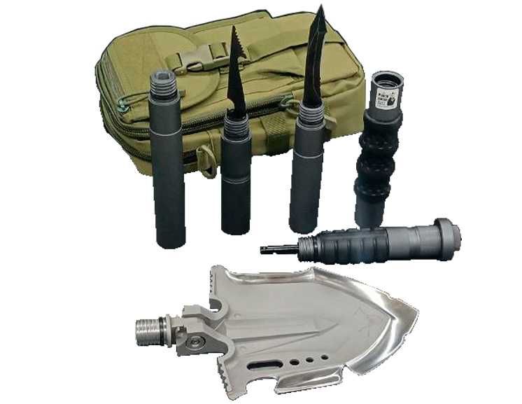 Багатофункціональна лопата Zune Lotoo F3 - дуже якісна та міцна!