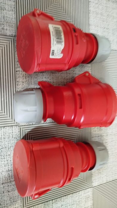 Розетка,вилка 16,32А 400V