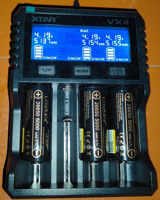 Акумулятор 26650 LiitoKala Lii-50A 5000mAh 20A Li-ion Нові Оригінал