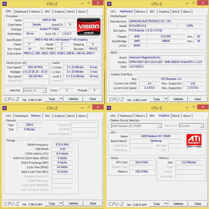 15.6”,AMD E-450,5GBDDR3,500HDD,HD7450M,ноутбук SAMSUNG RV513