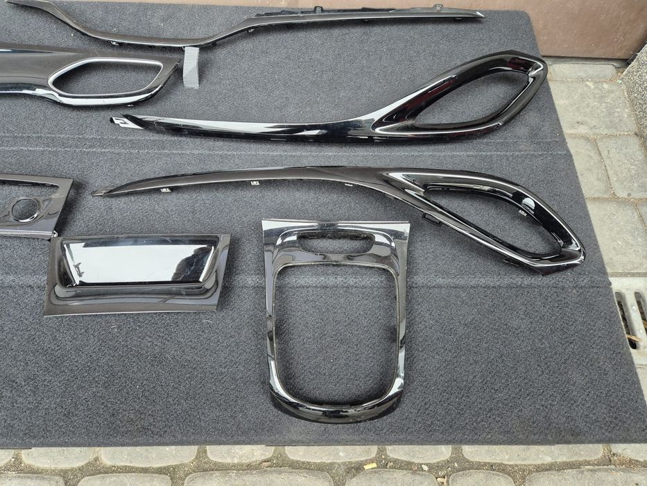 Astra K Dekory Black Piano Czarny Połysk Europa Komplet Ramka Dekor