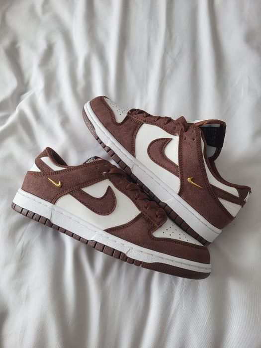 ПРЕМʼЄРА! Nike W Dunk Low Brown - Metallic Gold 36 - 44 найк данки