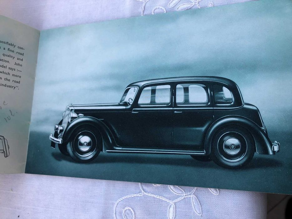 Rover Brochure - Sports Saloon 1947