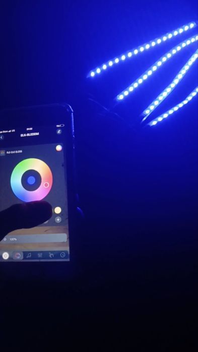 Підсвітка для мотоцикла  Подсветка салона Подсветка в машину  RGB