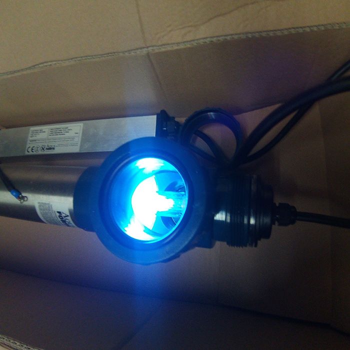 Aquaforte Lampa uv-c 40w sterylizator do akwarium basenu oczka stawu