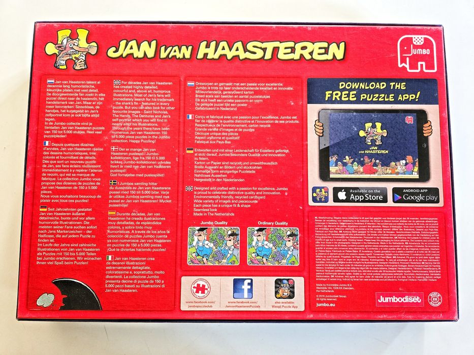 Puzzle 3000 Jan van haasteren Rafting
