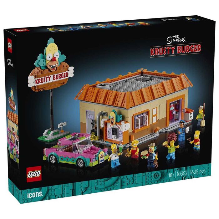 Конструктор LEGO ICONS 10352 The Simpsons: Krusty Бургер