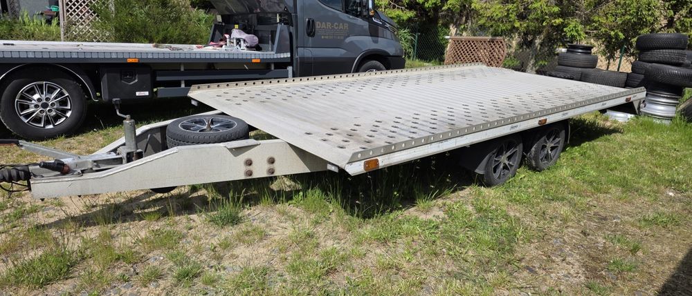 Laweta aluminiowa 3t,dmc,alu,super lekka
