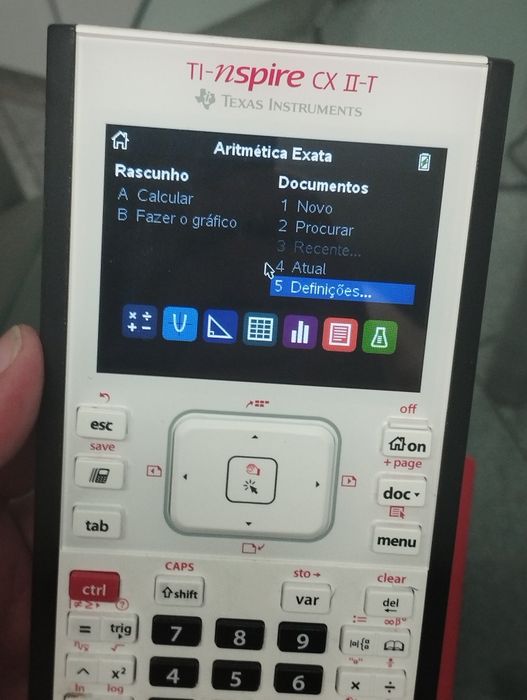 Calculadora Gráfica Texas Instruments Ti-nspire cx II-T