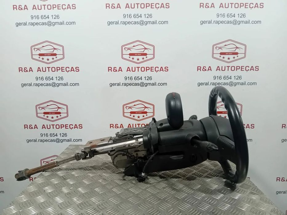 Volante com Airbag Mini Cooper R56 De 3 braços em Pele