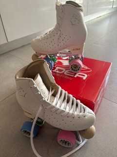 Patins Patinagem Artística EDEA RONDO + ROLL LINE MISTRAL | 400€