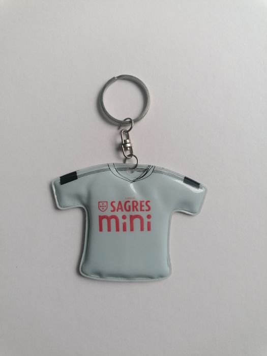 Sagres Mini Beer Keychain in T-Shirt Shape