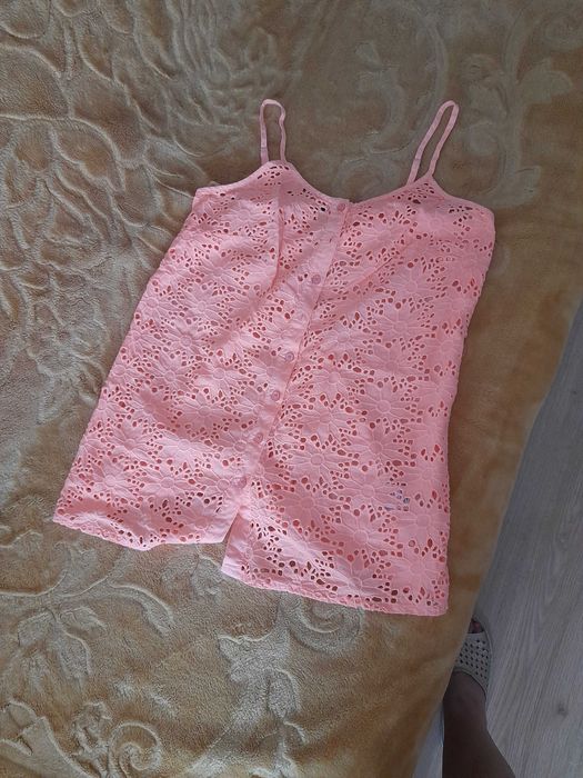 Neonowo pomaranczowy top