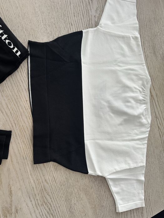 Letni komplet,LV,dres,domowy,sportowy,czarno biały