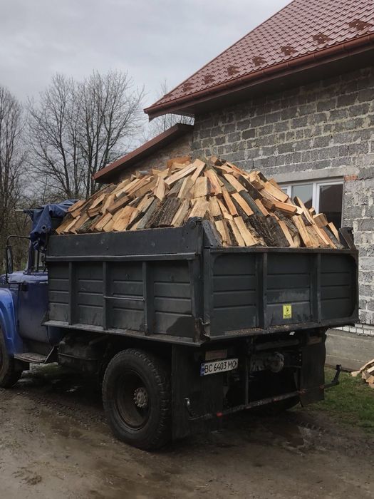 Сухі рубані дрова бук дуб граб колені копки метровки з доставкою Львів