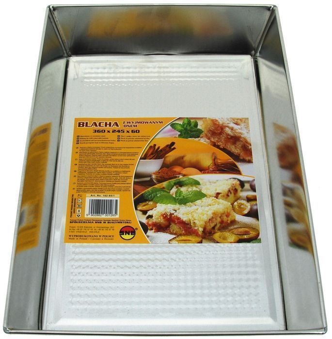 Blacha Do Pieczenia Z Wyjmowanym Dnem 360X245X60