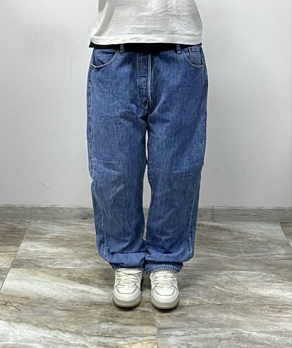 Джинси Levis 501 сині 38/34 classic jeans левайс джинсы 550 751 505