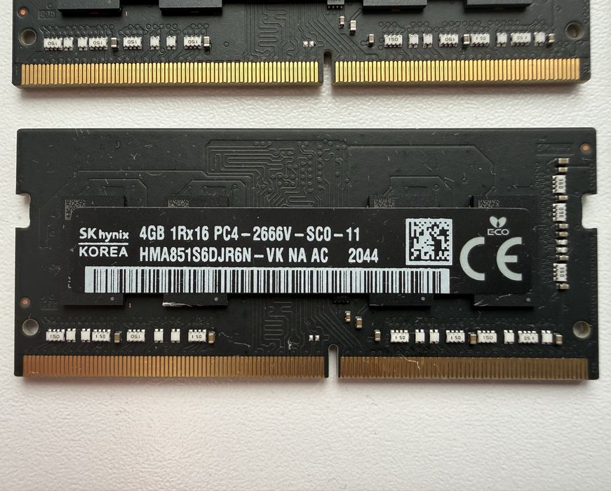 Pamięć RAM DDR4 4GB SO-DIMM 2666 MHz SK hynix – oryginalna z iMac 27” 2020