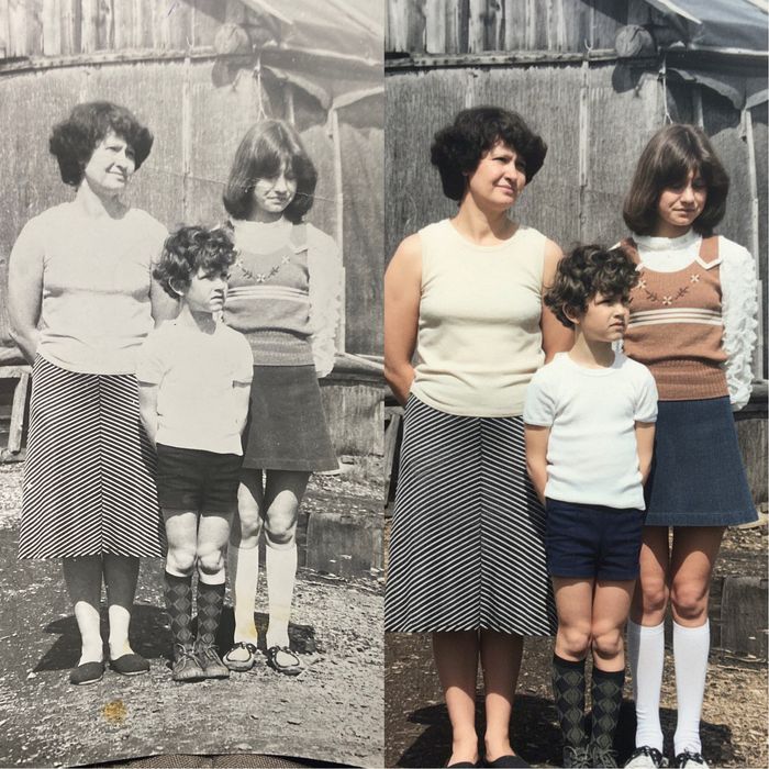 Оживляю фото, реставрую та фарбую. Різдвяні привітання від Санти