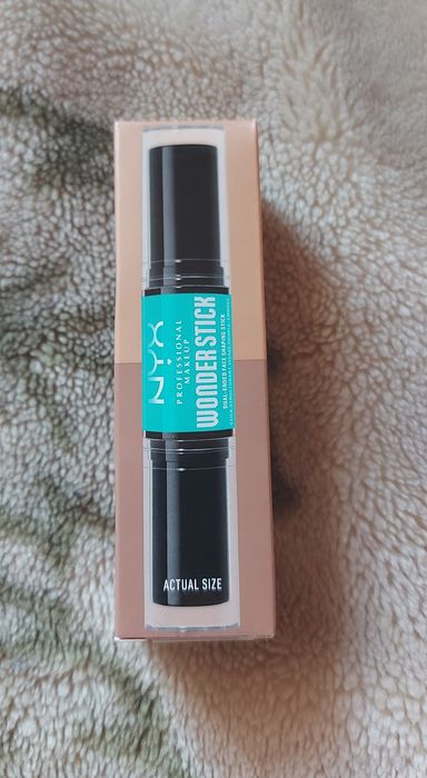 NYX styk do konturowana fair brązer i roświetlacz nowy Professional